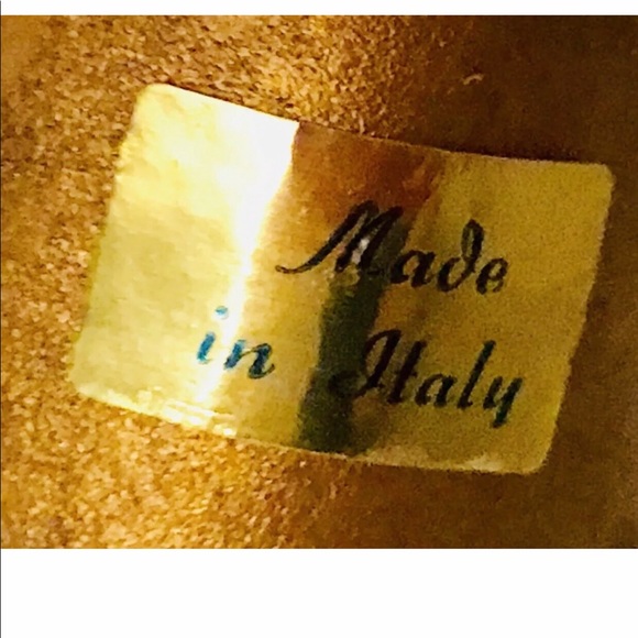 New Italian Glass Pear Gold Silver Italian Italy - Picture 7 of 16